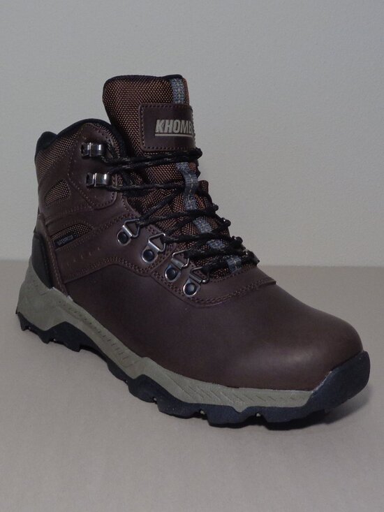 Khombu Size 8 M / KENNY / Brown / Leather / Hiking Boots New Men\'s Shoes main image 12